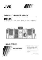 Jvc DX-T9 Instructions Manual