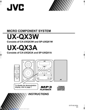 JVC CA-UXQX3W Instructions Manual
