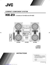 Jvc HX-Z3 Instructions Manual