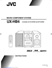 JVC UX-HB4 Instructions Manual