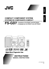 JVC FS-GD7 Instructions Manual