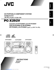 JVC PC-X292VUX Instructions Manual