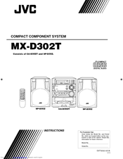 Jvc MX-D302T Instructions Manual