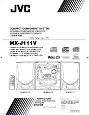 JVC CA-MXJ111VUS Instructions Manual