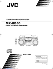 JVC SP-MXKB30 Instructions Manual