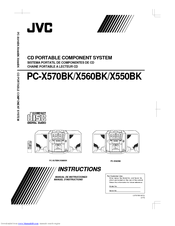 JVC PC-X560BK Instructions Manual