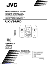 JVC UX-V9RMD Instructions Manual