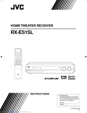 Jvc RX-ES1SL Instructions Manual