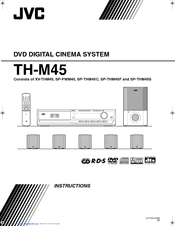 JVC TH-M45EN Instructions Manual