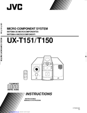 Jvc UX-T150 Instructions Manual
