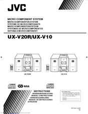 JVC UX-V20RE Instructions Manual