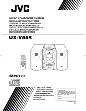 JVC UX-V55RE Instructions Manual