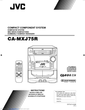 JVC CA-MXJ75R Instructions Manual