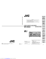 JVC BR-D95U Instructions Manual