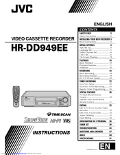 JVC HR-DD949EE Instructions Manual