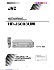 JVC HR-J6003UM Instructions Manual