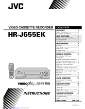 JVC HR-J655EK Instructions Manual