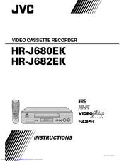 JVC HR-J680EK Instructions Manual