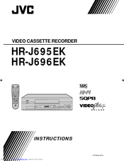 JVC HR-J696EK Instructions Manual