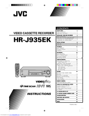 JVC HR-J935EK Instructions Manual