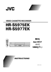 JVC HR-S5977EK Instructions Manual