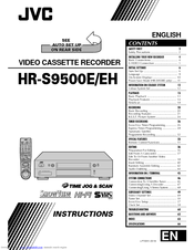 JVC HR-S9500E Instructions Manual
