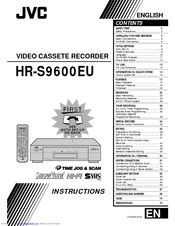 Jvc HR-S9600EU Instructions Manual