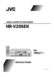 JVC HR-V205EK Instructions Manual