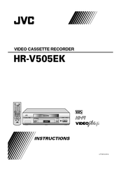 JVC HR-V505EK Instructions Manual