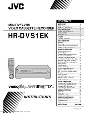 JVC HR-DVS1EK Instructions Manual