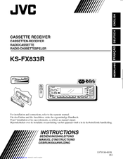 JVC KS-FX833R Instructions Manual