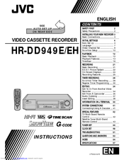 JVC HR-DD949EH Instructions Manual