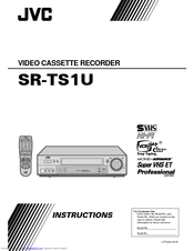 JVC SR-TS1U - Super Vhs Et Player Recorder Instructions Manual
