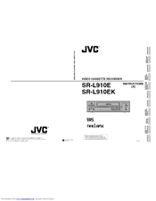 JVC SR-L910EK(A) Instructions Manual