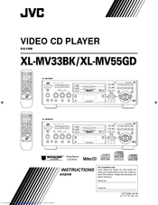 Jvc XL-MV33BK Instructions Manual