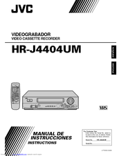 JVC HR-J4404UM Manual De Instrucciones