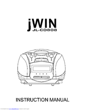 jWIN JL-CD808 Instruction Manual
