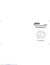 Jwin JX-CD915 Instruction Manual
