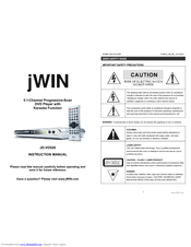 jWIN JD-VD520 Instruction Manual