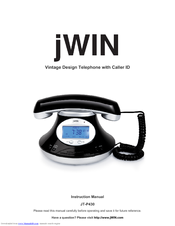 jWIN JT-P430 Instruction Manual