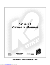 K2 Bike k2 bikes Owner's Manual