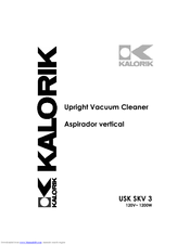 Kalorik USK SKV 3 Operating Instructions Manual