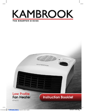 Kambrook KFH270 Instruction Booklet