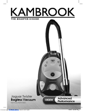 Kambrook JAGUAR TWISTER KBV50 User Manual