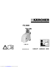 Kärcher FS 2000 User Manual