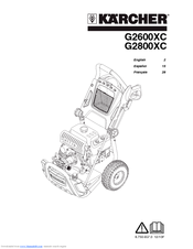 Kärcher G2600XC Operator's Manual