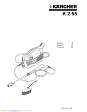 Kärcher K 2.55 Operator's Manual