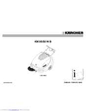 Kärcher KM 85/50 W B Operator's Manual
