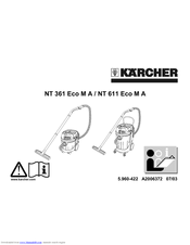 Kärcher NT 611 ECO M A Operating Instructions Manual