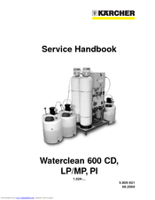 Kärcher WATERCLEAN 600 CD Service Handbook